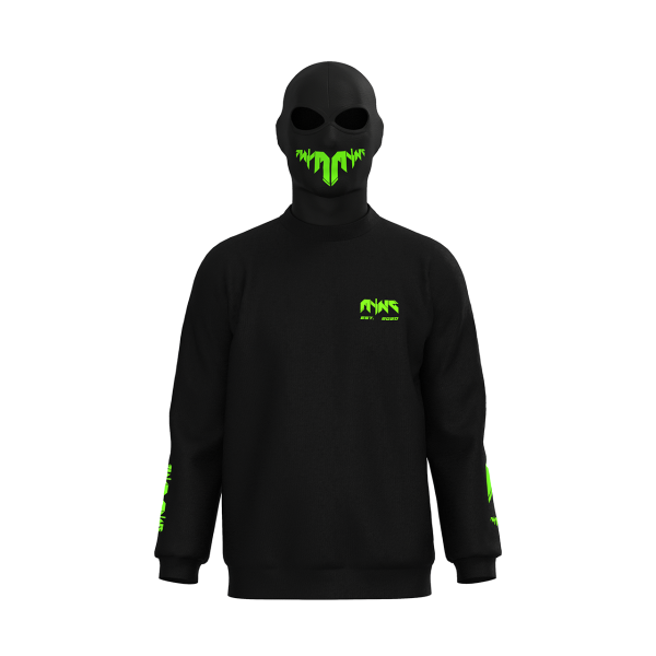 WEAPON X Sweatshirt Set (schwarz/grün)
